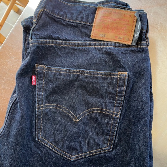 Levi’s 501 Strong Jeans 36x32 - Picture 1 of 5